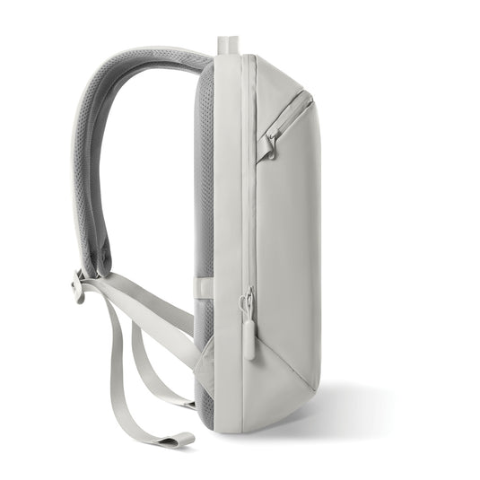 XD Design Bobby Air backpack, stylish and functional bag for travel and daily use, shown with multiple compartments and adjustable straps.