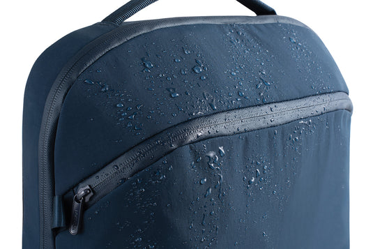 XD Design Bobby Air Backpack in black, showcasing sleek design with multiple compartments and adjustable straps.