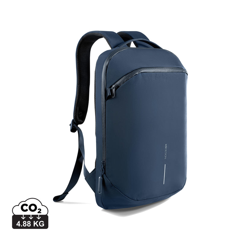 Load image into Gallery viewer, XD Design Bobby Air backpack with multiple compartments, black color, and ergonomic straps, ideal for travel and daily use.
