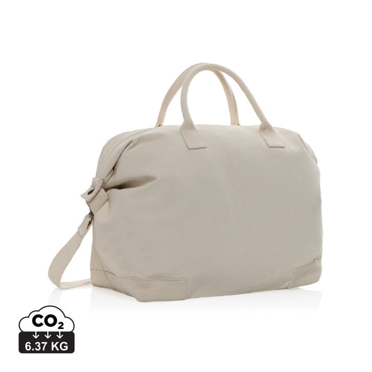 500 gsm recycled canvas deluxe weekend bag - Custom Wood Designs