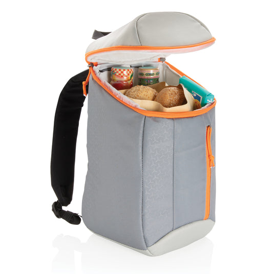 XD Collection 10L hiking cooler backpack for outdoor adventures, featuring insulated storage and adjustable straps.