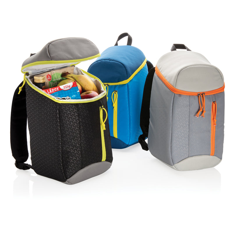 Load image into Gallery viewer, Outdoor hiking cooler backpack by XD Collection, 10L capacity with insulated interior and adjustable straps for outdoor adventures.
