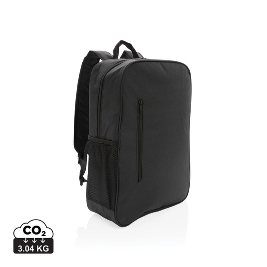 Outdoor Tierra cooler backpack by XD Collection with insulated main compartment and adjustable straps, ideal for outdoor adventures.