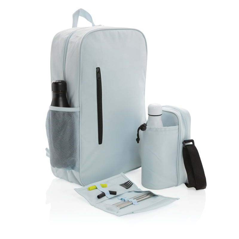 Load image into Gallery viewer, XD Collection Tierra cooler backpack for outdoor use, featuring insulated compartments and durable design.
