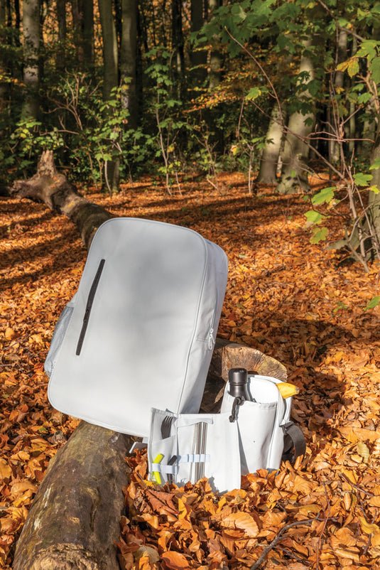 XD Collection Tierra cooler backpack for outdoor activities, featuring insulated compartments and durable design.