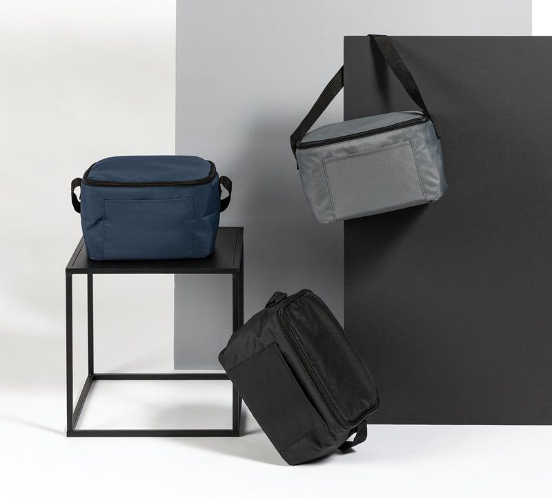 Load image into Gallery viewer, Lightweight Impact AWARE™ outdoor cooler bag by XD Collection with insulated interior and carrying handle for outdoor activities.
