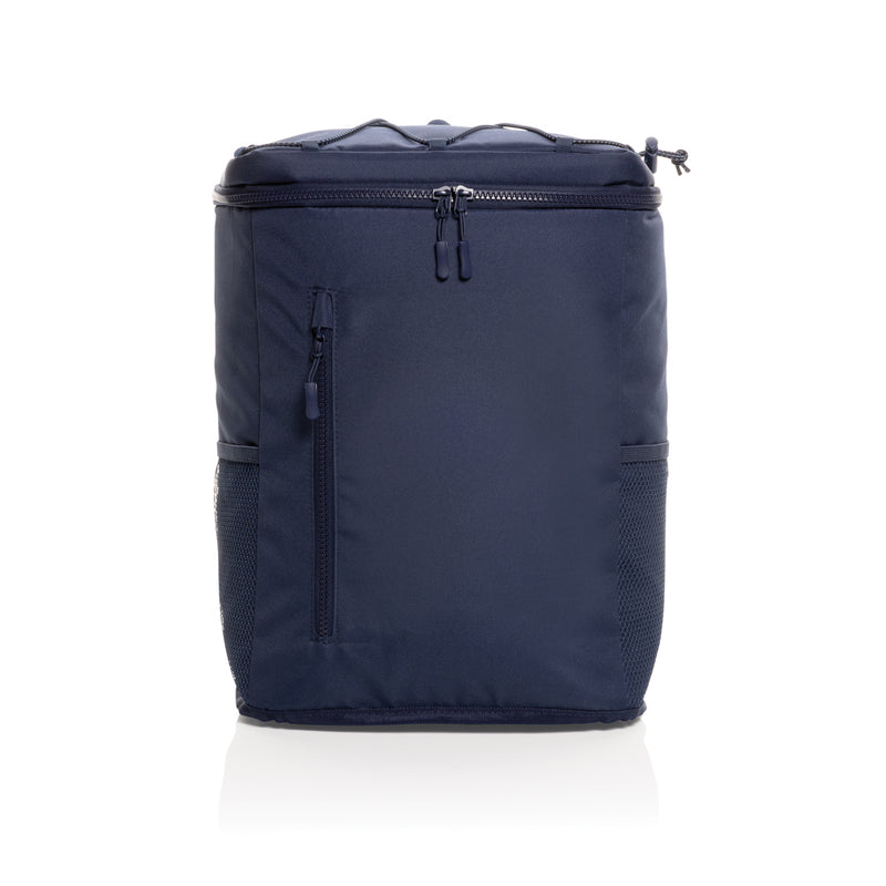 Load image into Gallery viewer, XD Collection Sonny Aware™ RPET cooler backpack for outdoor use, featuring insulated compartments and adjustable straps.
