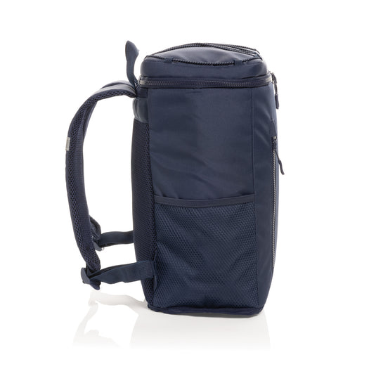 Sonny Aware™ RPET cooler backpack by XD Collection, outdoor insulated backpack with adjustable straps and multiple compartments