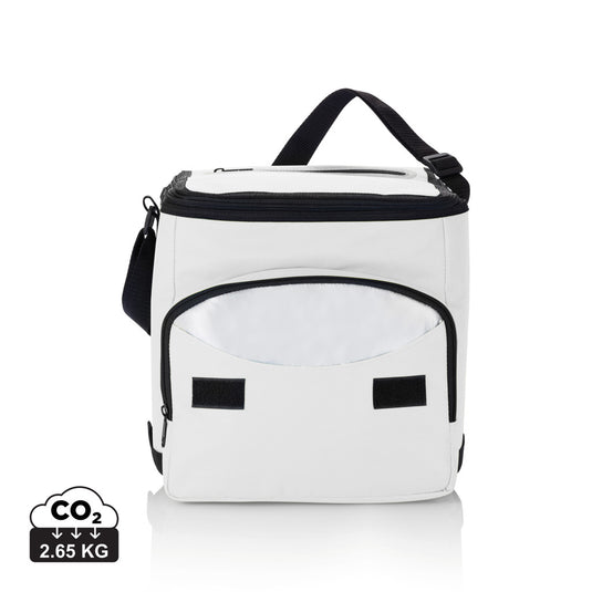 Outdoor foldable cooler bag by XD Collection with adjustable straps and insulated interior for keeping items cold.