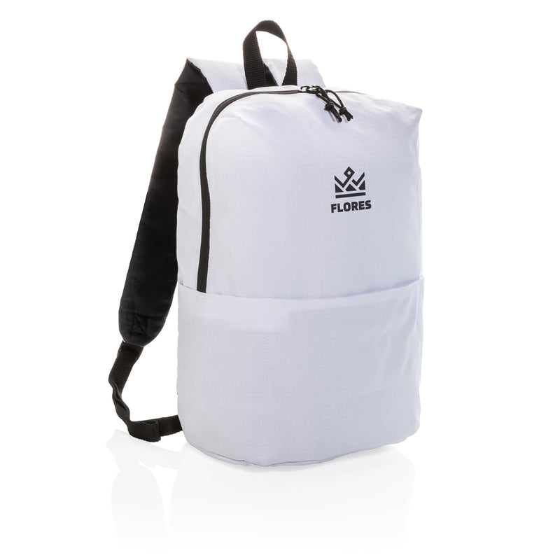 Load image into Gallery viewer, PVC-free casual backpack from XD Collection, stylish and eco-friendly bags and travel accessory with adjustable straps and multiple compartments.
