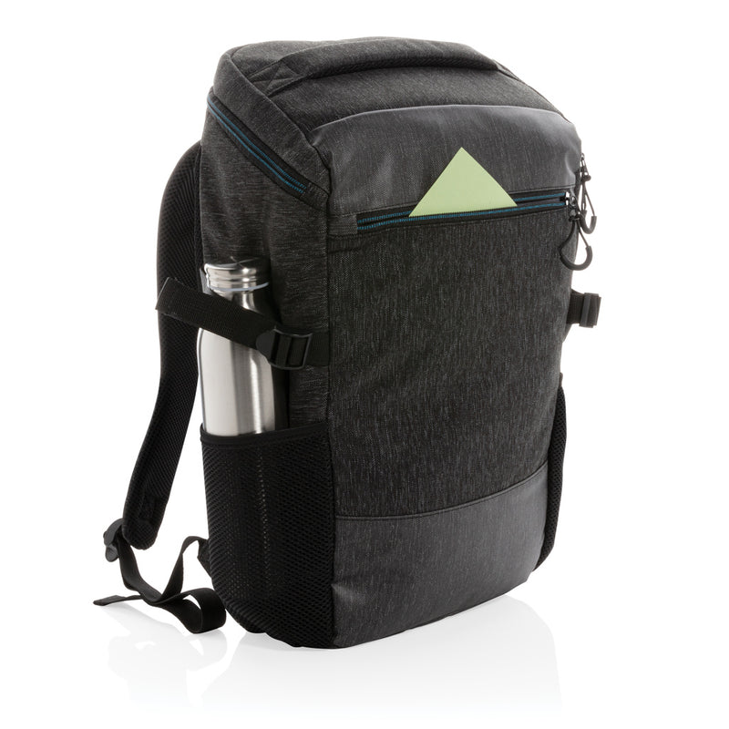 Load image into Gallery viewer, XD Collection 900D PVC-free 15.6-inch laptop backpack featuring easy access compartments and durable bag design.
