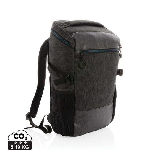 XD Collection 900D PVC-free laptop backpack with easy access design, suitable for 15.6-inch laptops, in a durable bag and travel style.