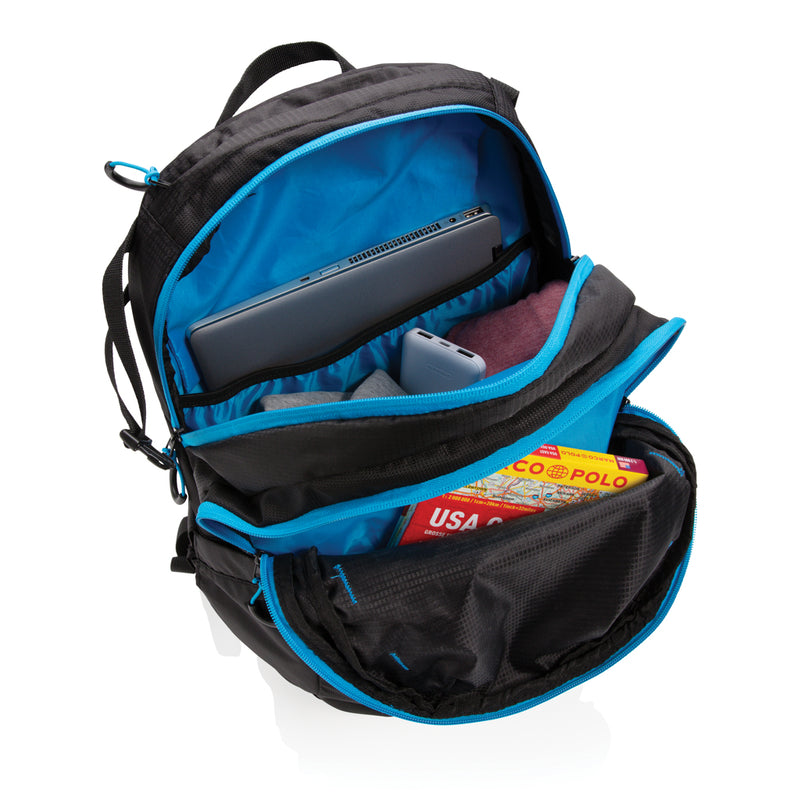 Load image into Gallery viewer, XD Collection Explorer ripstop medium hiking backpack in 26L with PVC-free durable fabric, designed for outdoor adventures.
