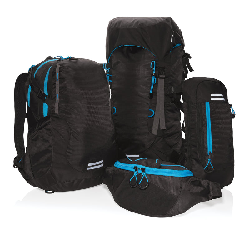 Load image into Gallery viewer, XD Collection Explorer ripstop medium hiking backpack 26L with PVC-free durable fabric and adjustable straps, ideal for outdoor adventures.
