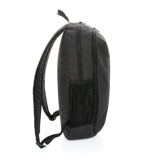300D RPET casual backpack from XD Collection featuring eco-friendly materials and a stylish, functional design for everyday use.