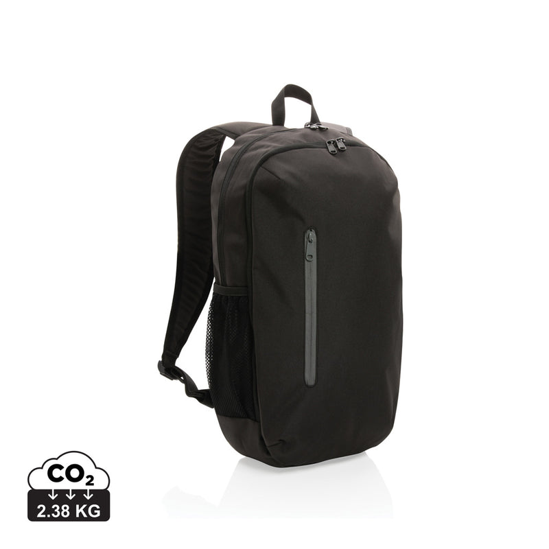 Load image into Gallery viewer, XD Collection 300D RPET casual backpack with multiple compartments, lightweight and eco-friendly for everyday use
