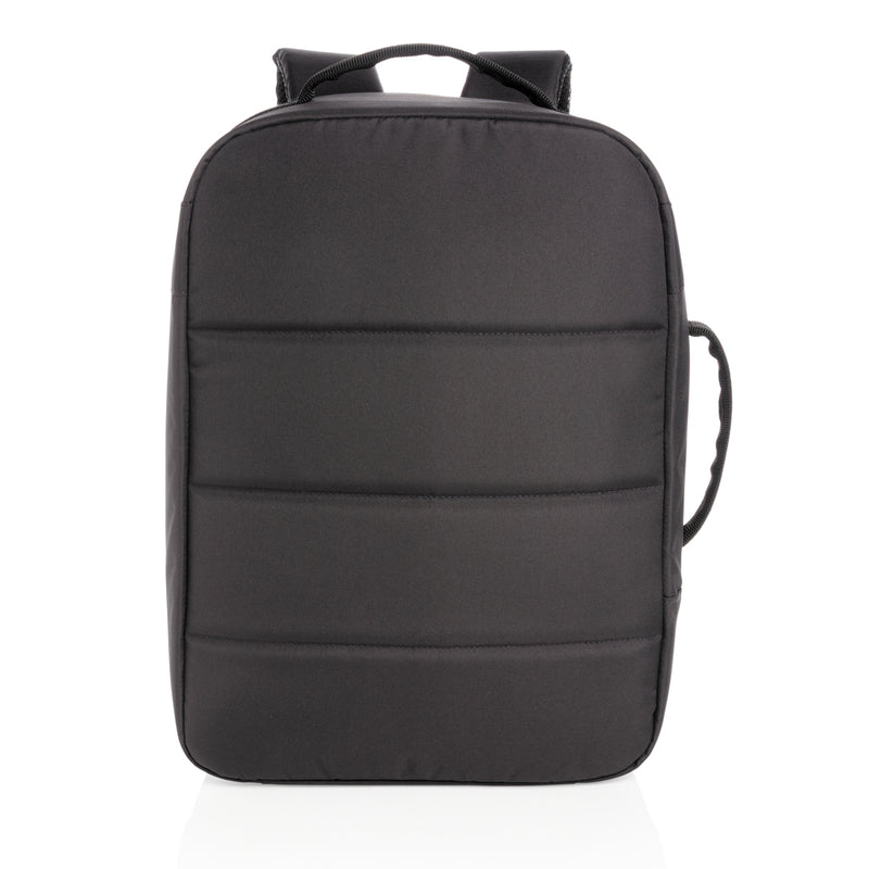 Load image into Gallery viewer, XD Xclusive Impact AWARE™ RPET 15.6-inch anti-theft laptop backpack with multiple compartments and padded shoulder straps.
