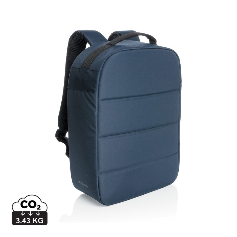 Load image into Gallery viewer, XD Xclusive Impact AWARE™ RPET anti-theft 15.6" laptop backpack with multiple compartments and secure design for travel and daily use.
