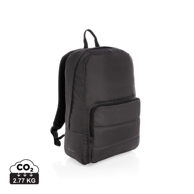 Load image into Gallery viewer, XD Xclusive Impact AWARE™ RPET 15.6-inch laptop backpack with multiple compartments and padded shoulder straps.
