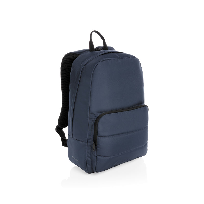 Load image into Gallery viewer, XD Xclusive Impact AWARE™ RPET 15.6-inch laptop backpack with multiple compartments and padded straps, made from recycled materials.
