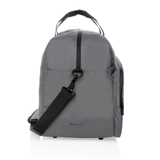 XD Xclusive Impact AWARE™ RPET weekend duffel bag, stylish and eco-friendly travel bag with sturdy handles and spacious interior.