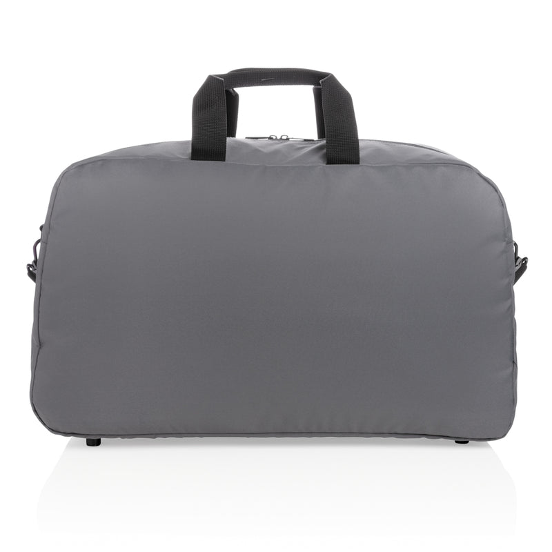 Load image into Gallery viewer, Impact AWARE™ RPET weekend duffel bag by XD Xclusive featuring durable fabric, spacious interior, and sturdy handles for travel.
