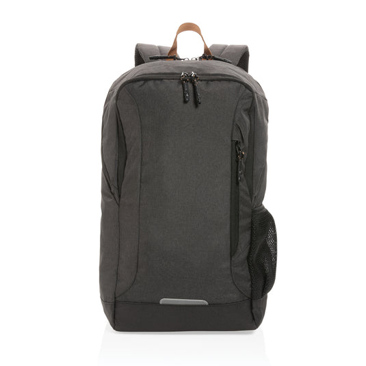 Impact AWARE™ Urban outdoor backpack from XD Collection with multiple compartments and ergonomic shoulder straps.