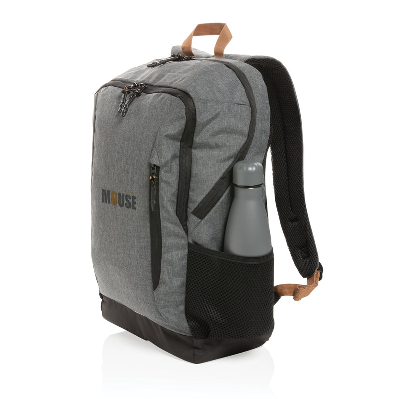 Load image into Gallery viewer, Impact AWARE™ Urban outdoor backpack by XD Collection with multiple compartments and padded straps, designed for travel and daily use.
