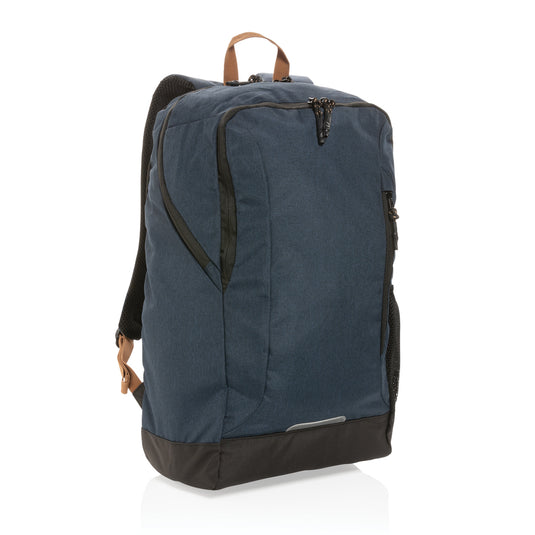 Impact AWARE™ Urban outdoor backpack from XD Collection with multiple compartments and sturdy straps, designed for outdoor travel and daily use.