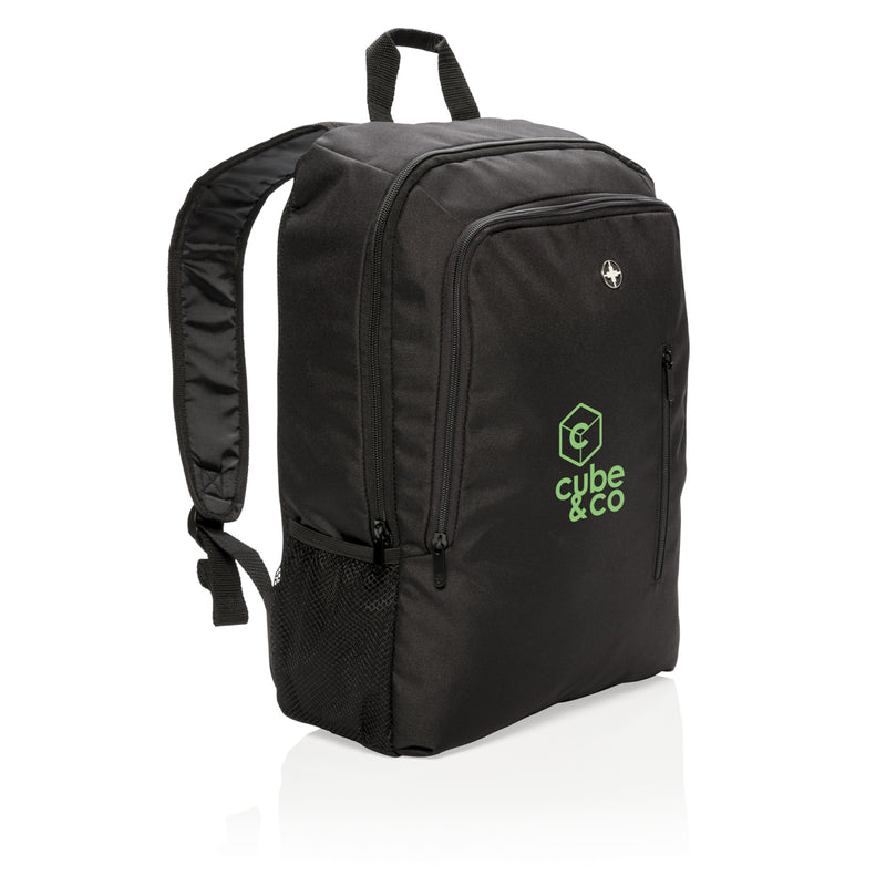 Load image into Gallery viewer, 17” business laptop backpack - Custom Wood Designs
