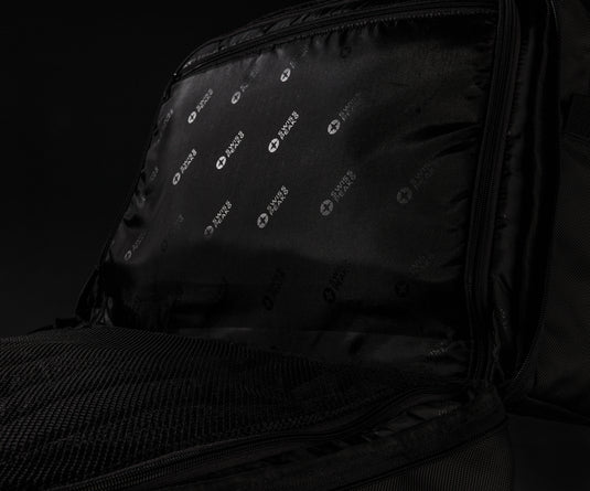 Swiss Peak RFID duffle with suitcase opening - Custom Wood Designs