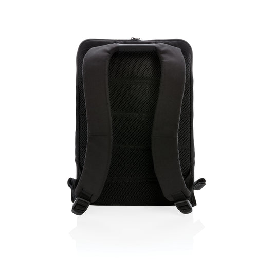 Swiss Peak 15" anti-theft RFID & USB backpack PVC free - Custom Wood Designs
