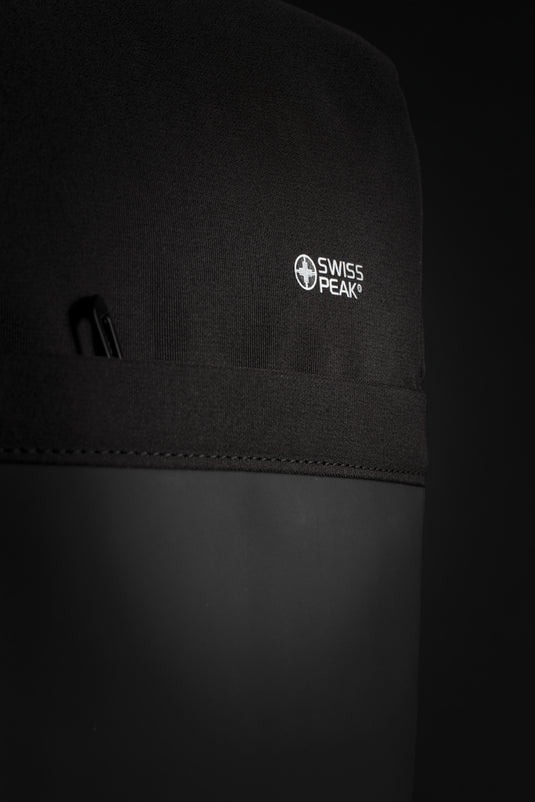 Swiss Peak 15" anti-theft RFID & USB backpack PVC free - Custom Wood Designs