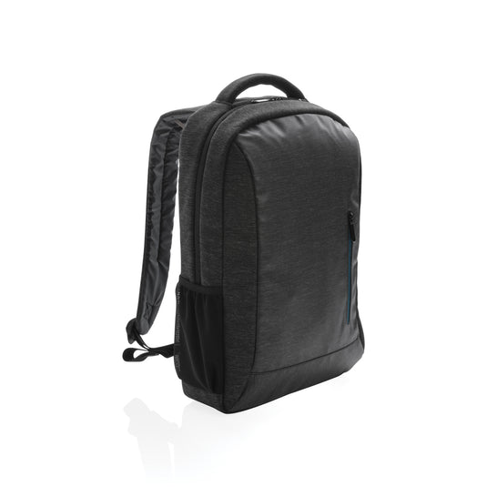 XD Collection 900D PVC-free laptop backpack with multiple compartments and padded shoulder straps, suitable for travel and daily use.