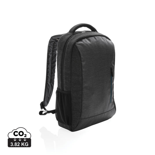 XD Collection 900D PVC-free laptop backpack with multiple compartments and adjustable straps, suitable for travel and daily use.