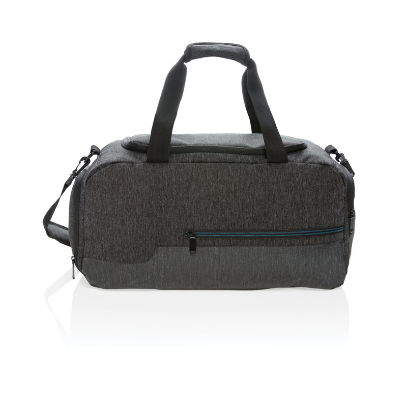 Load image into Gallery viewer, XD Collection 900D PVC-free weekend and sports bag with multiple compartments, durable fabric, and adjustable shoulder strap.

