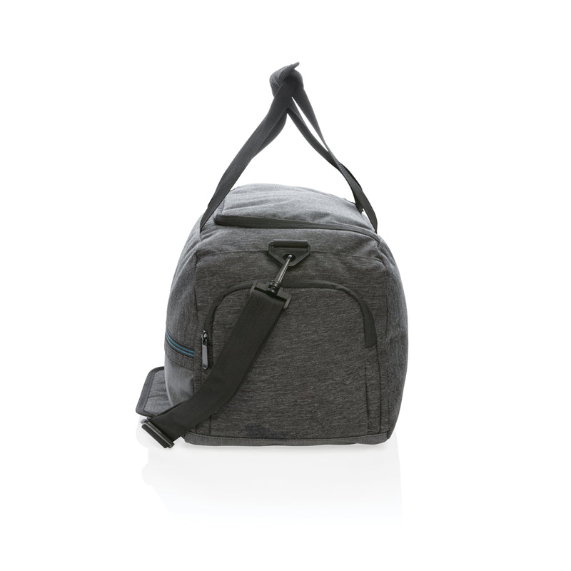 Load image into Gallery viewer, XD Collection 900D PVC-free weekend and sports bag with durable design, featuring multiple compartments and adjustable shoulder strap.
