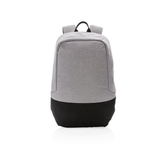 PVC-free RFID anti-theft backpack by XD Collection, showing secure compartments and sleek design for travel and everyday use.