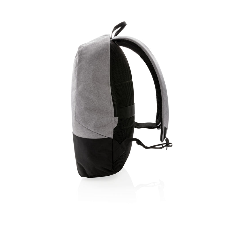 Load image into Gallery viewer, Lightweight PVC-free RFID anti-theft backpack from XD Collection, featuring multiple compartments and secure zipper closures.
