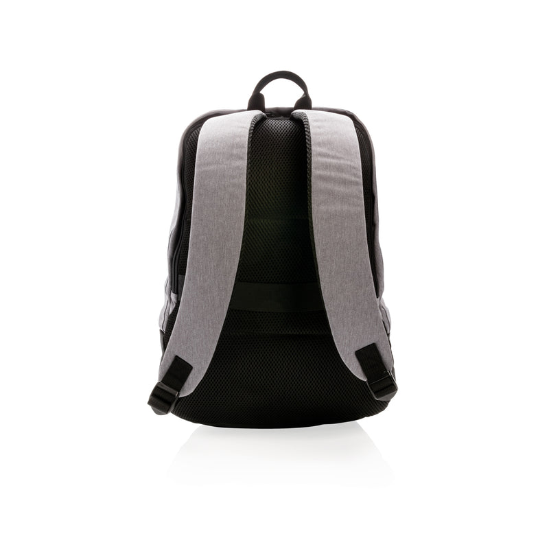 Load image into Gallery viewer, XD Collection RFID anti-theft backpack made of PVC-free material, showcasing secure zipper closures and sleek travel bag design.
