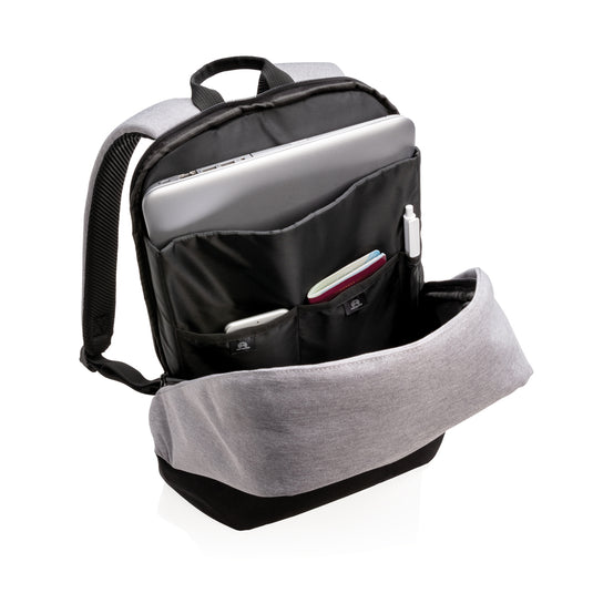 PVC-free RFID anti-theft backpack from XD Collection, featuring secure compartments and sleek design for travel and daily use.