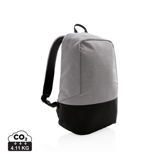 XD Collection RFID anti-theft backpack made of PVC-free material, featuring secure compartments and modern design.