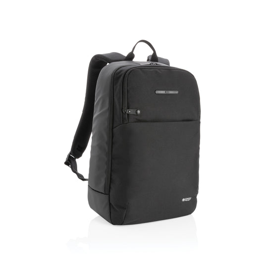 Swiss Peak laptop backpack with UV-C steriliser pocket - Custom Wood Designs