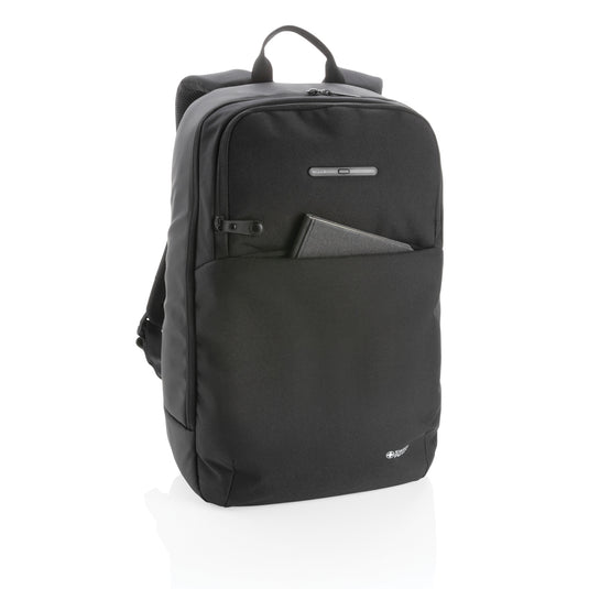 Swiss Peak laptop backpack with UV-C steriliser pocket - Custom Wood Designs