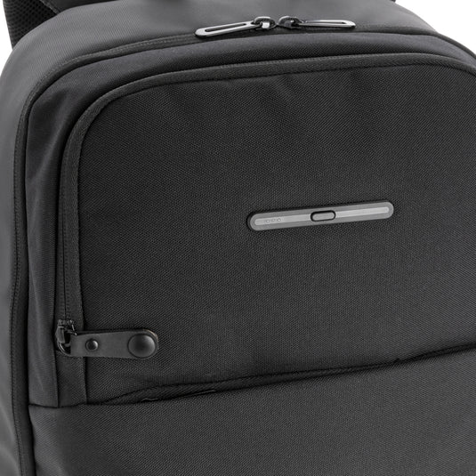 Swiss Peak laptop backpack with UV-C steriliser pocket - Custom Wood Designs