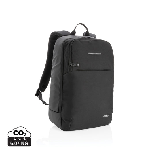 Swiss Peak laptop backpack with UV-C steriliser pocket - Custom Wood Designs