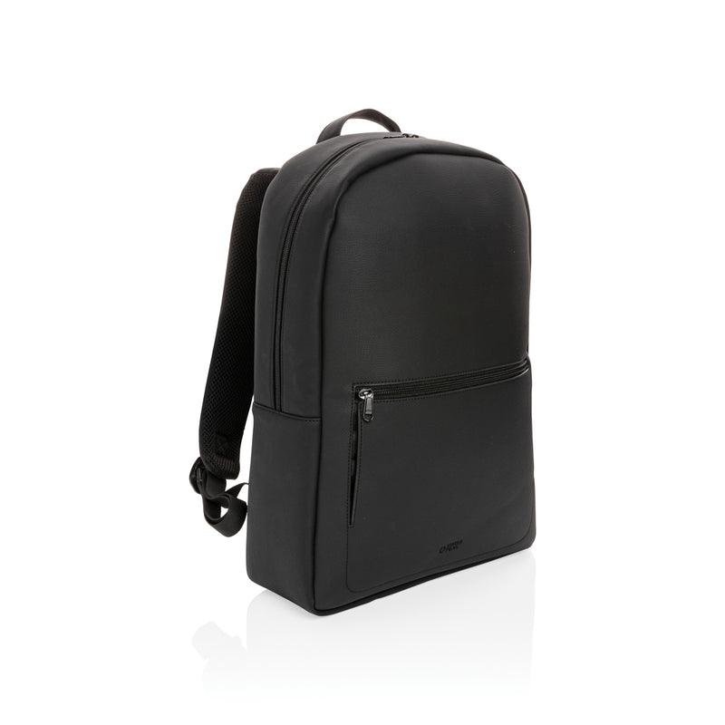 Load image into Gallery viewer, Swiss Peak deluxe PU laptop backpack PVC free - Custom Wood Designs
