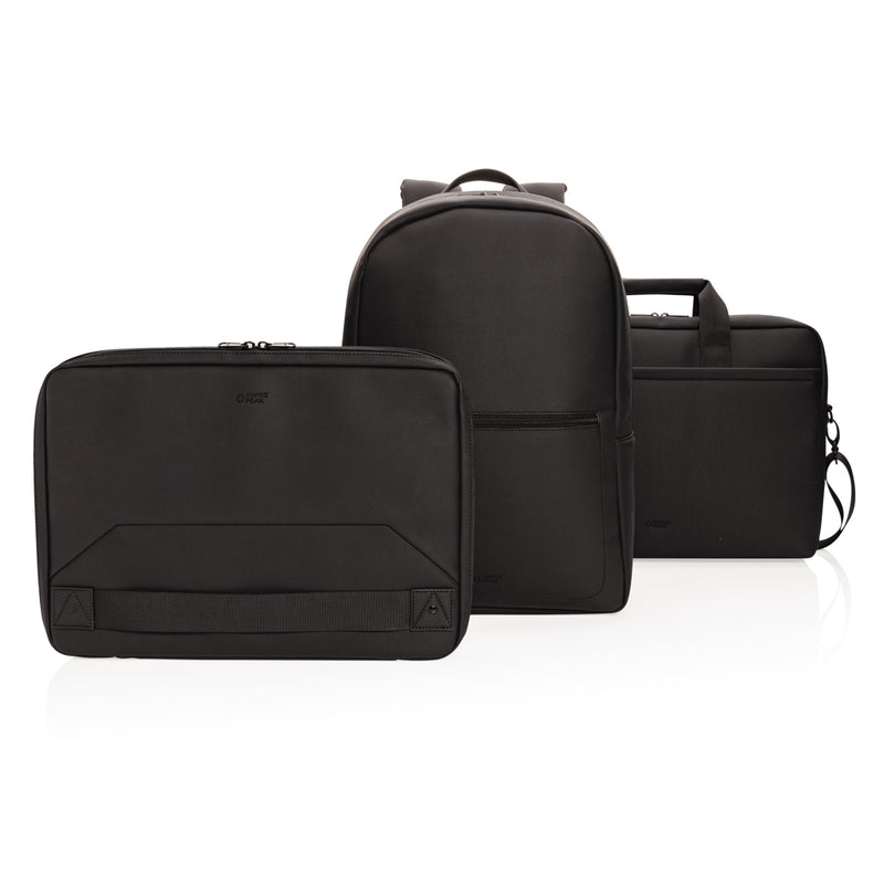 Load image into Gallery viewer, Swiss Peak deluxe PU laptop backpack PVC free - Custom Wood Designs
