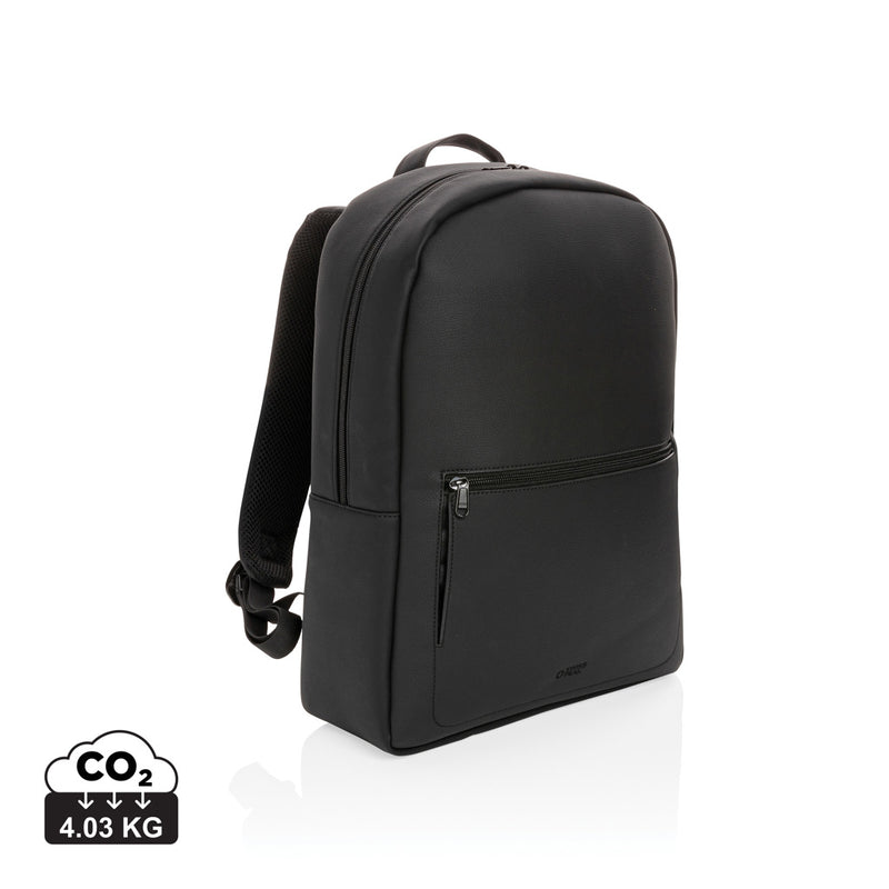 Load image into Gallery viewer, Swiss Peak deluxe PU laptop backpack PVC free - Custom Wood Designs
