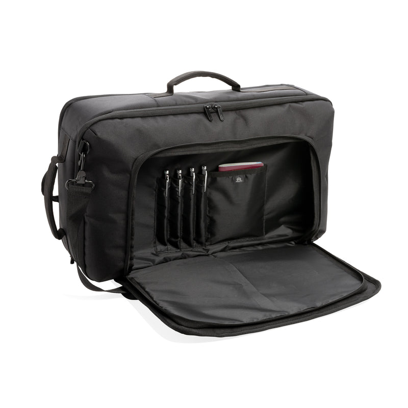 Load image into Gallery viewer, Swiss peak convertible travel backpack PVC free - Custom Wood Designs
